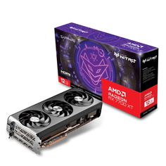 Видеокарта Sapphire Nitro+ RX 7700 XT, 12Гб, черный