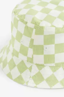 Габардиновая шляпа H&amp;M, зеленый H&M
