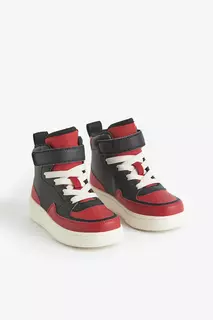 Высокие кроссовки H&amp;M, красный H&M
