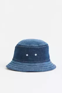 Джинсовая шляпа H&amp;M, синий H&M