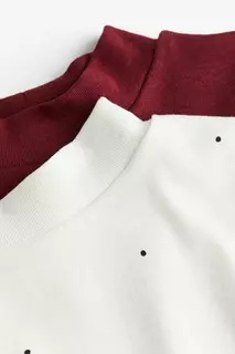 Комплект из 2 блузок с воротником-поло H&amp;M, белый H&M