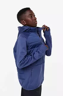 Стеганая спортивная куртка H&amp;M, синий H&M