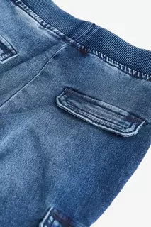 Узкие брюки-карго H&amp;M, синий H&M
