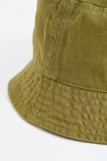 Хлопковая шапка H&amp;M, зеленый H&M