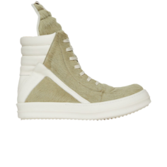 Ботинки Rick Owens Luxor Runway Geobasket, зеленый