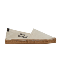 Ботинки Saint Laurent Wmns Embroidered Espadrille, коричневый