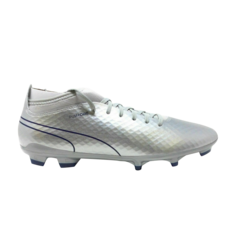 Кроссовки One Chrome 2 FG Puma, серебро