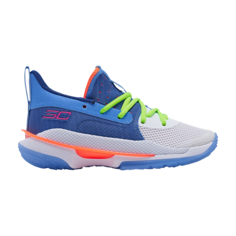 Кроссовки Curry 7 Big Kids Under Armour, синий