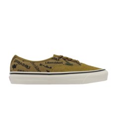 Кроссовки Liberaiders x Authentic 44 DX Vans, коричневый