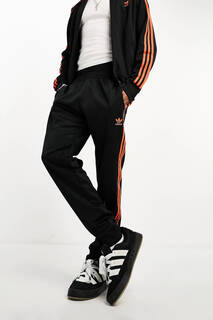 Брюки Adidas Originals Adicolor Tracksuit Joggers, черный/оранжевый