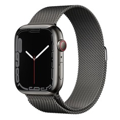 Умные часы Apple Watch Series 7 Stainless Steel (GPS+Cellular), 41 mm, Graphite