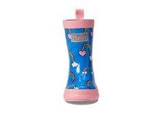 Ботинки Hatley Kids Summer Sky Shiny Rain Boots (Toddler/Little Kid/Big Kid), синий