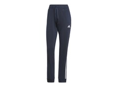 Брюки спортивные Adidas Essentials Warm-Up узкие женские, темно-синий