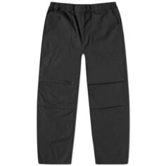 Легкие брюки из рипстопа Snow Peak Takibi, черный
