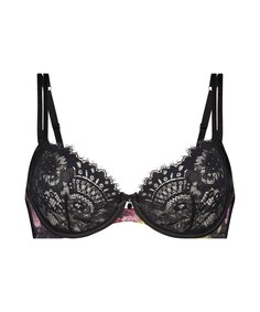 Бюстгальтер-футболка Hunkemöller Amelie, черный Hunkemoller