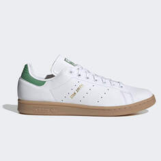 Кроссовки Adidas Stan Smith, белый/зеленый/бежевый