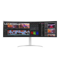 Монитор LG 49WQ95C, 49&quot;, 5К, Nano IPS, 144 Гц, белый