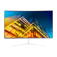 Монитор Samsung U32R591CWC, 31.5&quot;, 3840 x 2160, 60 Гц, VA, белый/серебристый