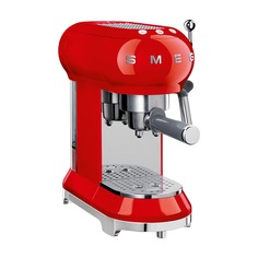 Кофемашина для эспрессо Smeg ECF01, красный