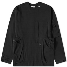 CMF Comfy Outdoor Garment Уличная одежда с карманами и круглым вырезом, черный