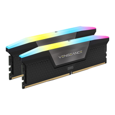 Оперативная память Corsair Vengeance RGB, 48 Гб DDR5 (2x24 Гб), 6000 МГц, черный