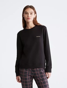 Свитшот Calvin Klein Modern Cotton Holiday Lounge, черный