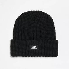 Шапка New Balance Waffle Knit, черный