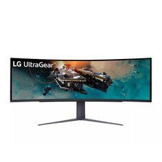 Игровой монитор LG 49GR85DC, 49&quot;, 5К, VA, 240 Гц, чёрный