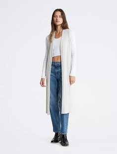 Кардиган Calvin Klein Sleeveless Duster, белый