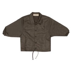 Детская тренерская куртка Fear of God Essentials Off Black