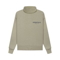 Детский пуловер Fear of God Essentials, без воротника, цвет Фисташковый