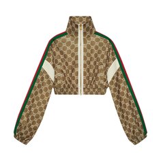 Куртка Gucci Милитари-Зеленый/Слоновая кость