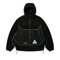 Куртка Palace Polartec 3M с капюшоном, цвет Черный