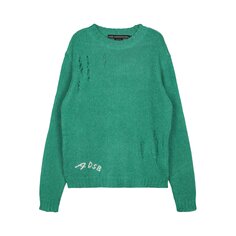 Детский свитер с круглым вырезом из мохера Andersson Bell, цвет Зеленый