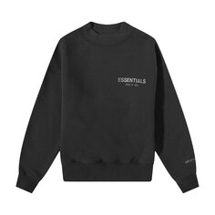 Детский пуловер Fear of God Essentials с круглым вырезом Strech Limo