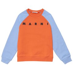 Детский свитер с логотипом Marni, цвет Оранжевый