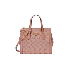 Маленькая большая сумка Gucci GG, розовая