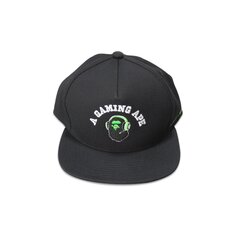 Кепка Snapback BAPE x Razer Черная