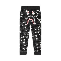 Спортивные штаны BAPE City Camo Shark, черные