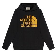 Худи с принтом Gucci x The North Face Web, цвет Черный