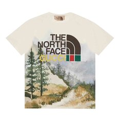 Футболка Gucci x The North Face с принтом Trail