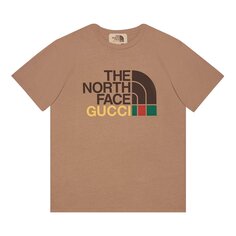 Футболка Gucci x The North Face Верблюжий