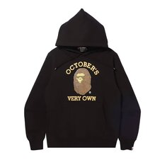 Толстовка с капюшоном BAPE x OVO, цвет Черный