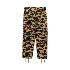 Брюки BAPE 1st Camo с 6 карманами, Желтые