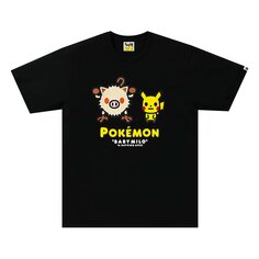 Футболка BAPE x Pokemon #2, черная