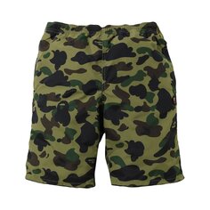 Пляжные шорты BAPE 1st Camo, зеленые