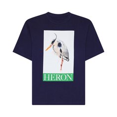 Heron Preston Heron Раскрашенная футболка синего цвета