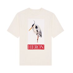 Heron Preston Heron Расписная футболка цвета слоновой кости