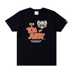 Футболка Baby Milo 1 BAPE x Tom &amp; Jerry Черная