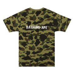 Футболка BAPE 1st Camo By A Bathing Ape, зеленая